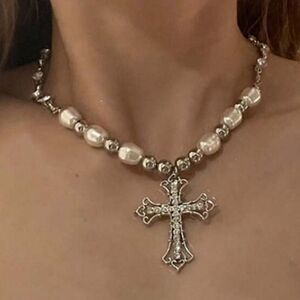 Cross pendant  necklace  S365